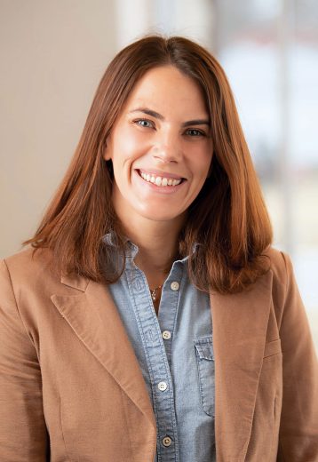 NEIECC director allie sutherland smiling